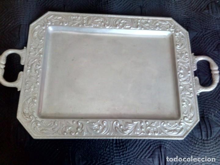 Antig&uuml;edades: BANDEJA DE METAL VINTAGE - Foto 1