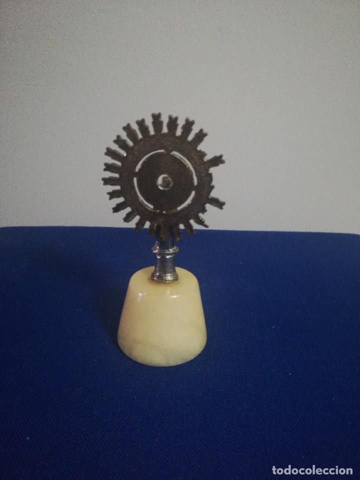 Antig&uuml;edades: Figura devocional nuestra se&ntilde;ora del pilar - Foto 2