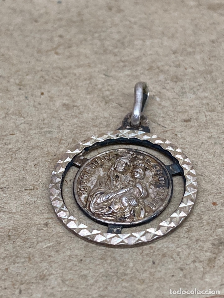 Antig&uuml;edades: Colgante de plata religioso - Foto 2