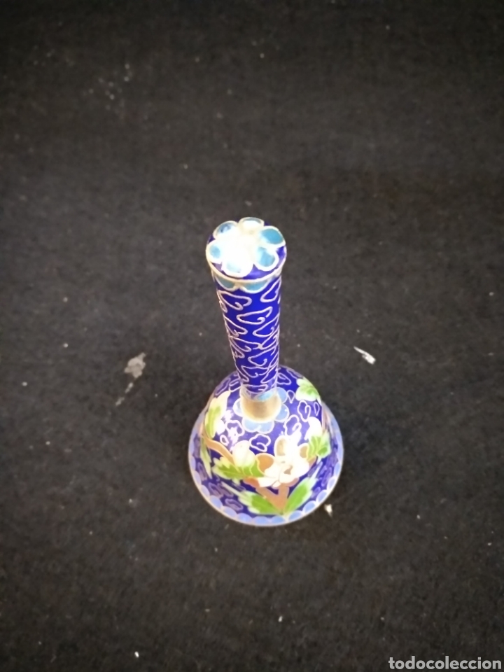 Antig&uuml;edades: Campana de cloisonne, - Foto 2
