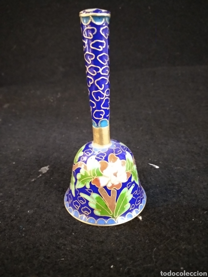 Antig&uuml;edades: Campana de cloisonne, - Foto 1
