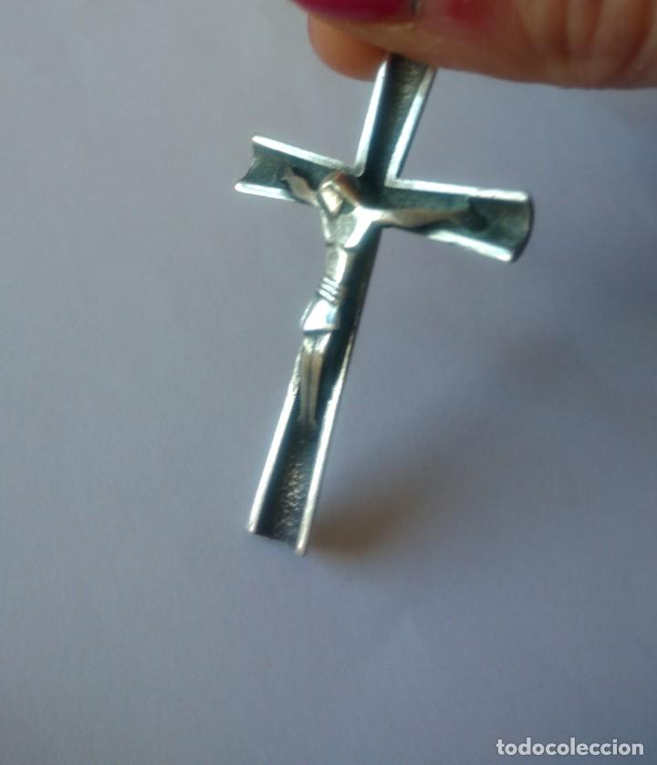 Antig&uuml;edades: CRUZ DE PLATA A&Ntilde;OS 70 - Foto 1