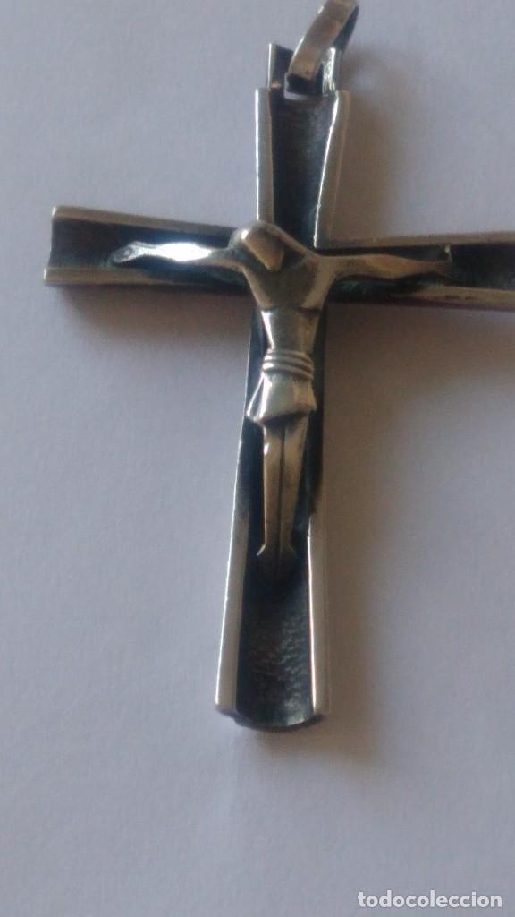 Antig&uuml;edades: CRUZ DE PLATA A&Ntilde;OS 70 - Foto 7