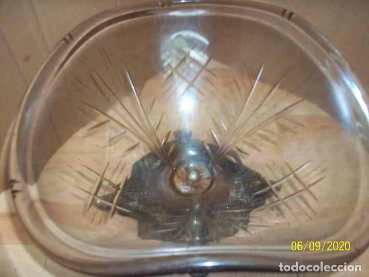 Antig&uuml;edades: ANTIGUO CENTRO DE MESA-CRISTAL - Foto 2