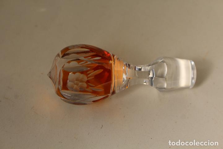 Antig&uuml;edades: tapon de cristal tallado - Foto 2