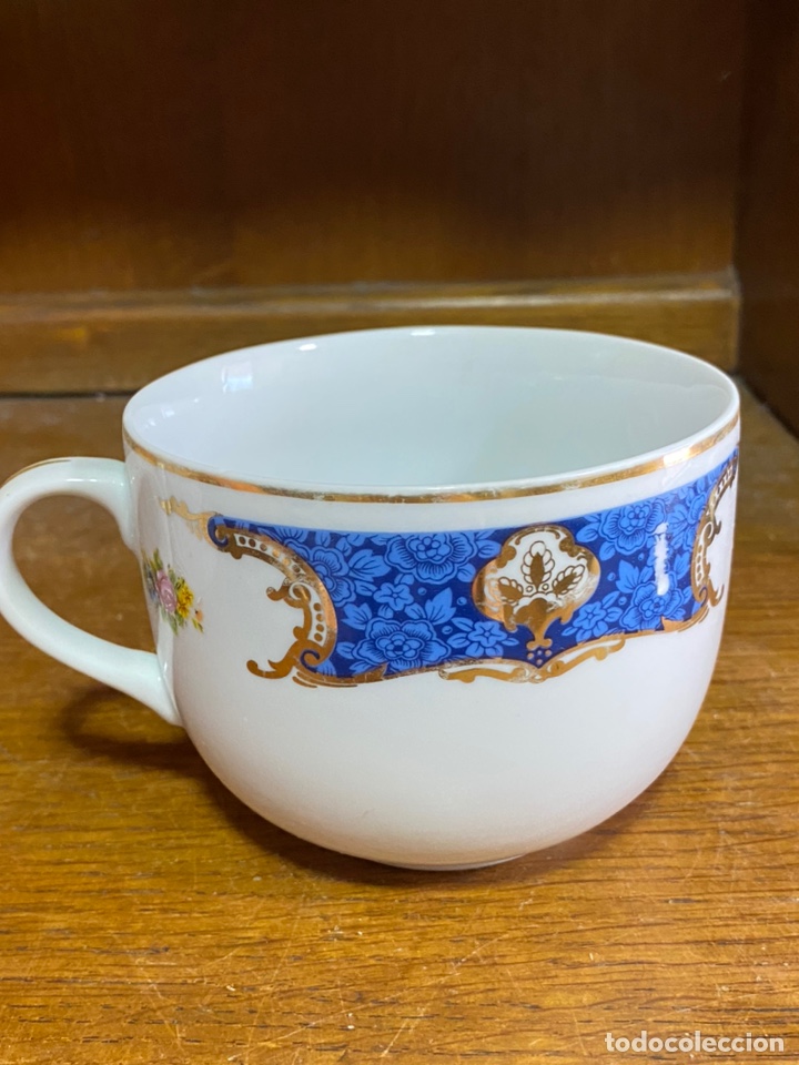 Antig&uuml;edades: Tazas Limoges - Foto 4