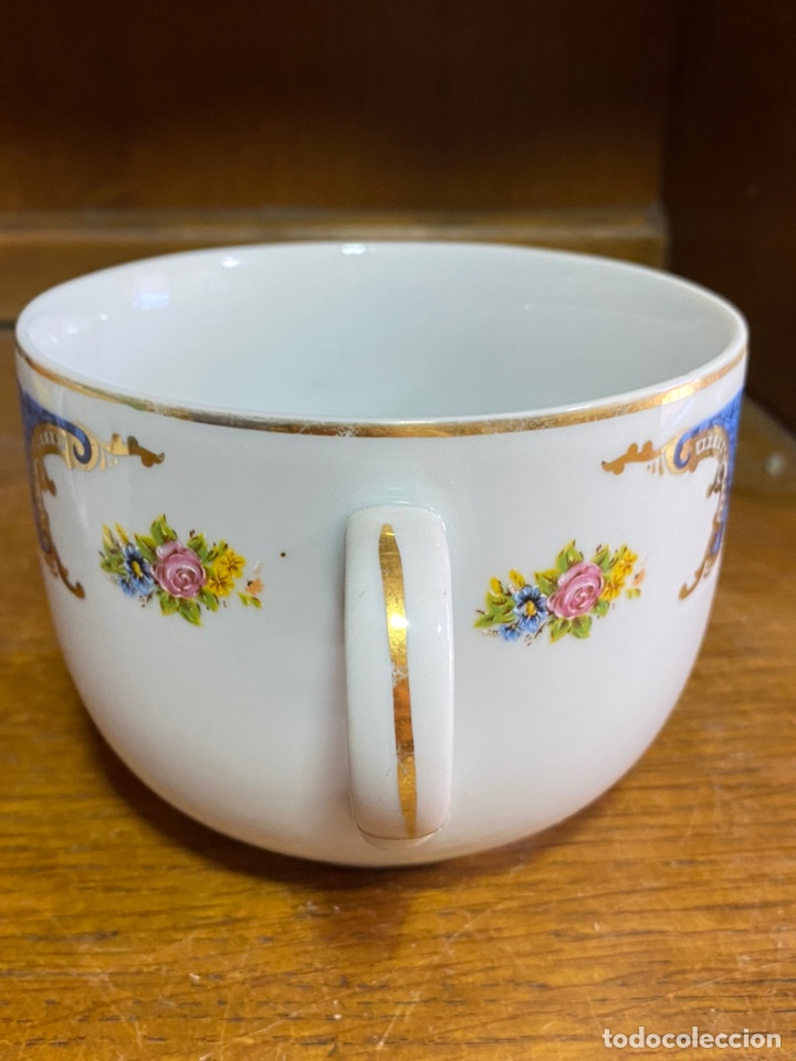 Antig&uuml;edades: Tazas Limoges - Foto 7
