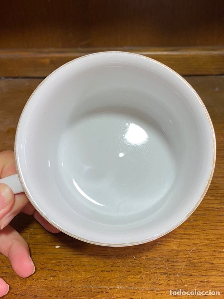 Antig&uuml;edades: Tazas Limoges - Foto 9