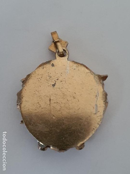 Antig&uuml;edades: ANTIGUA MEDALLA CON VIRGEN - Foto 2
