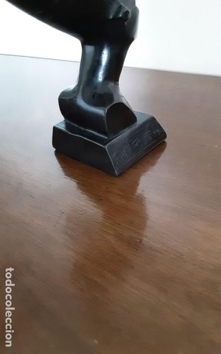 Antig&uuml;edades: Busto Nefertiti piedra negra - Foto 2