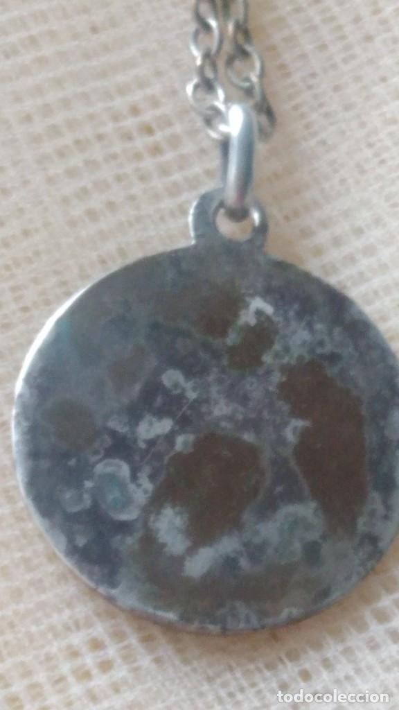 Antig&uuml;edades: ANTIGUA MEDALLA DE VIRGEN DE PLATA - Foto 5
