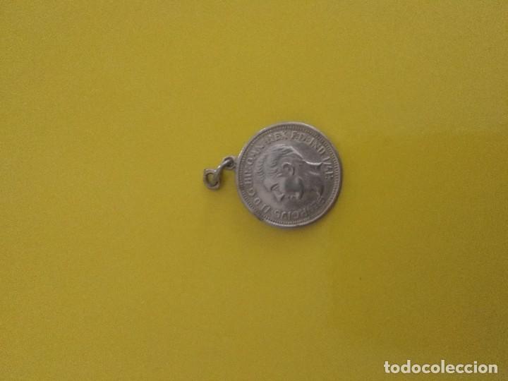 Antig&uuml;edades: Medalla chapada de George 6 - Foto 1