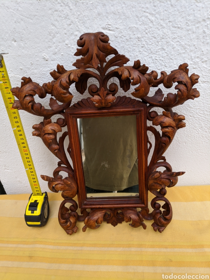 Antig&uuml;edades: Marco Florentino tallado a mano - Foto 1