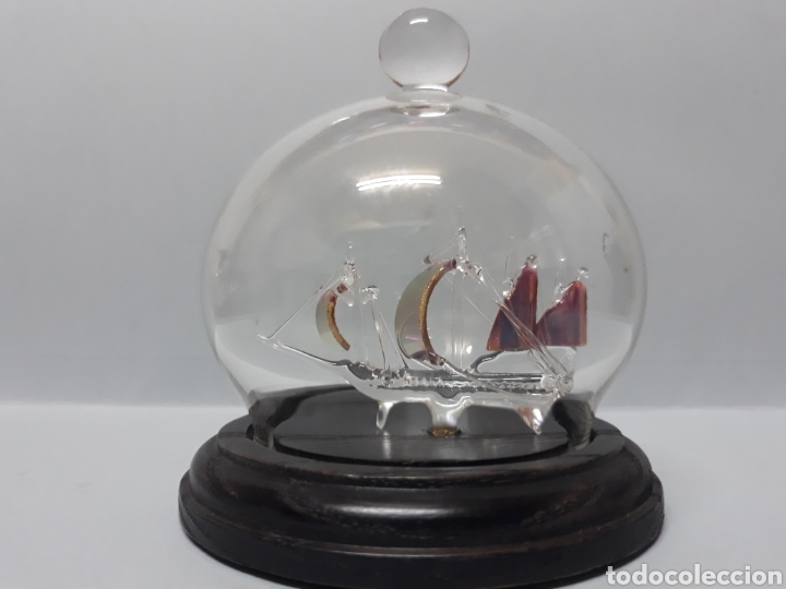 Antig&uuml;edades: Barco de cristal - Foto 2