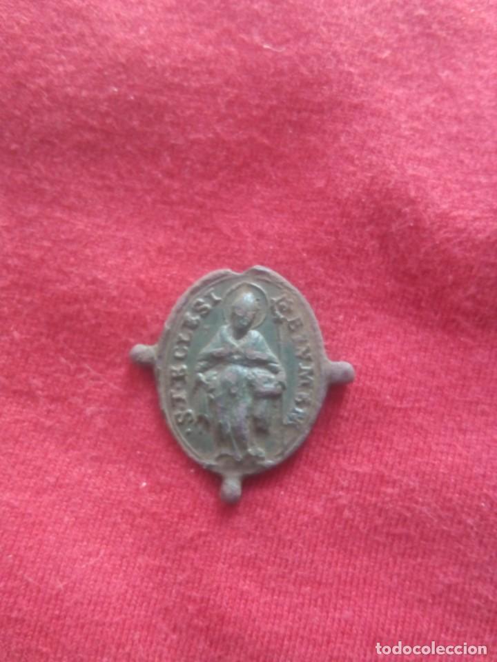 Antig&uuml;edades: Antigua Medalla Religiosa - Foto 1