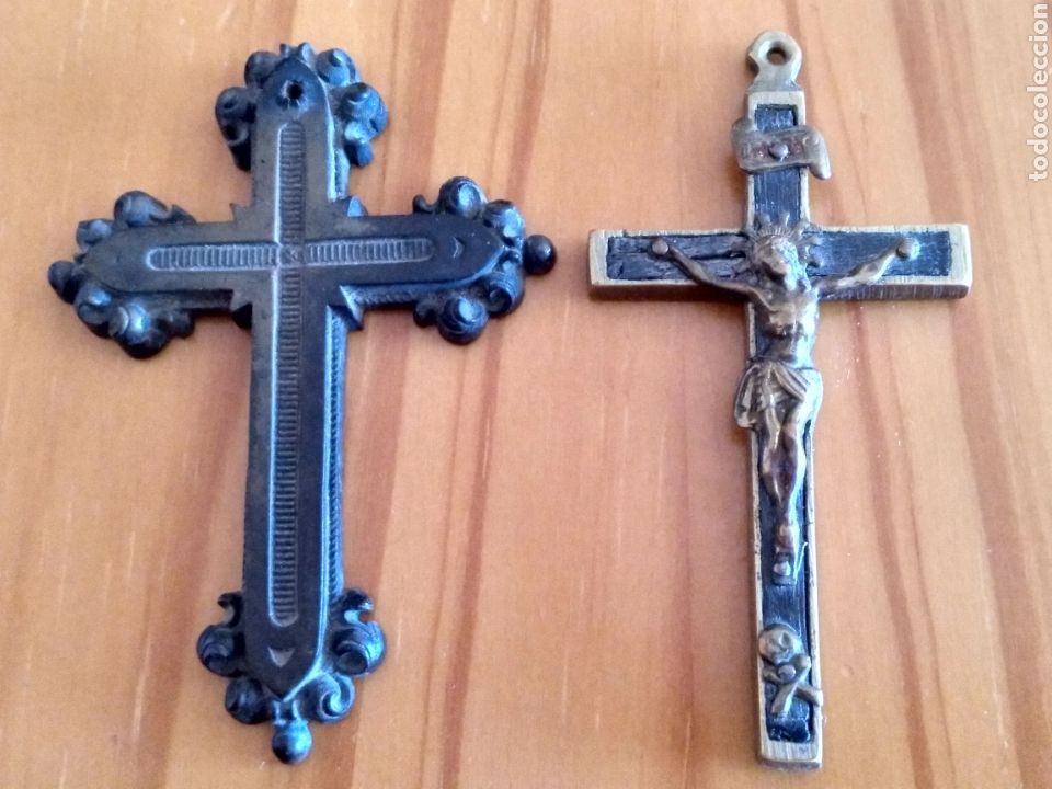 Antig&uuml;edades: RD- DOS CRUCES A CLASIFICAR. LONGITUD: 8 CENT&Iacute;METROS. - Foto 1