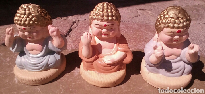 Antig&uuml;edades: 3 Buda hucha - Foto 2