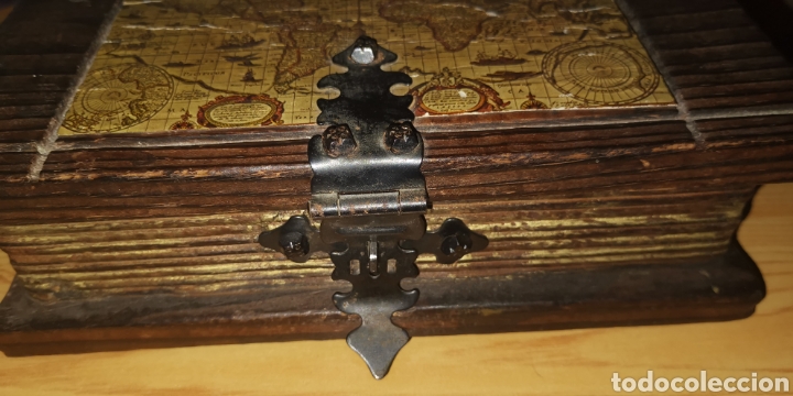 Antig&uuml;edades: Antigua caja madera - Foto 2