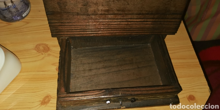 Antig&uuml;edades: Antigua caja madera - Foto 5