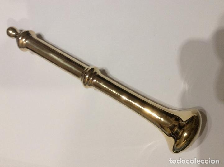 Antig&uuml;edades: MAZO O MANO BRONCE MORTERO / ALMIREZ 21CM. - Foto 1