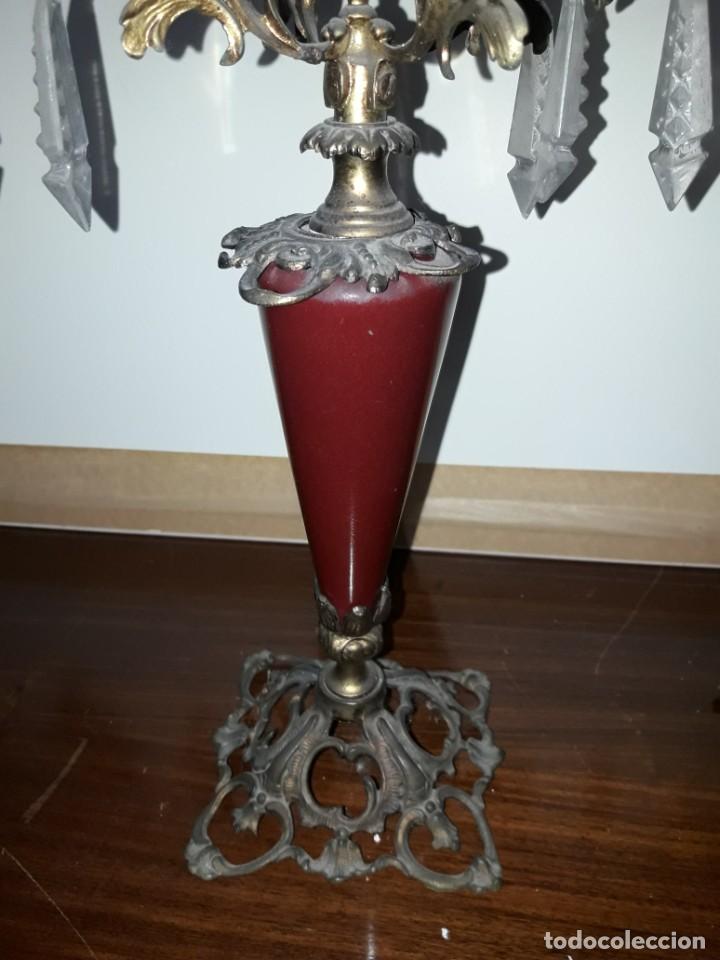 Antig&uuml;edades: Pareja candelabros - Foto 5