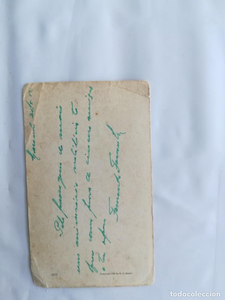 Antig&uuml;edades: Coraz&oacute;n de Jes&uacute;s. Estampita (10x6) - Foto 2