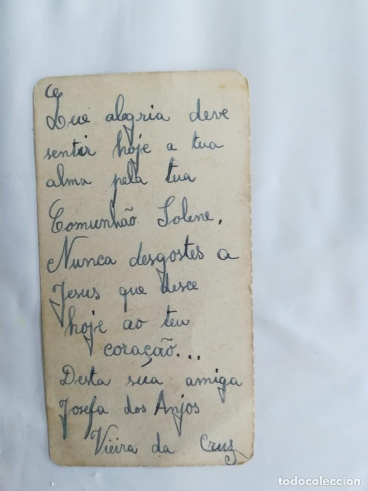 Antig&uuml;edades: Coraz&oacute;n de Jes&uacute;s. Estampita (10x6) - Foto 2