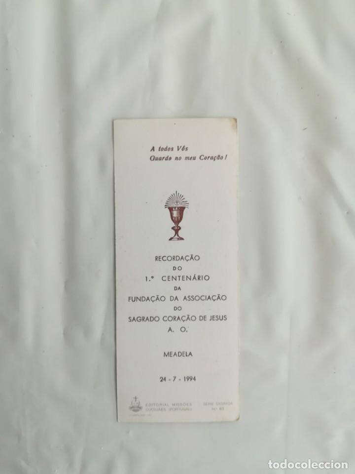 Antig&uuml;edades: Coraz&oacute;n de Jes&uacute;s. Recordatorio, marcap&aacute;ginas (14x6) - Foto 2