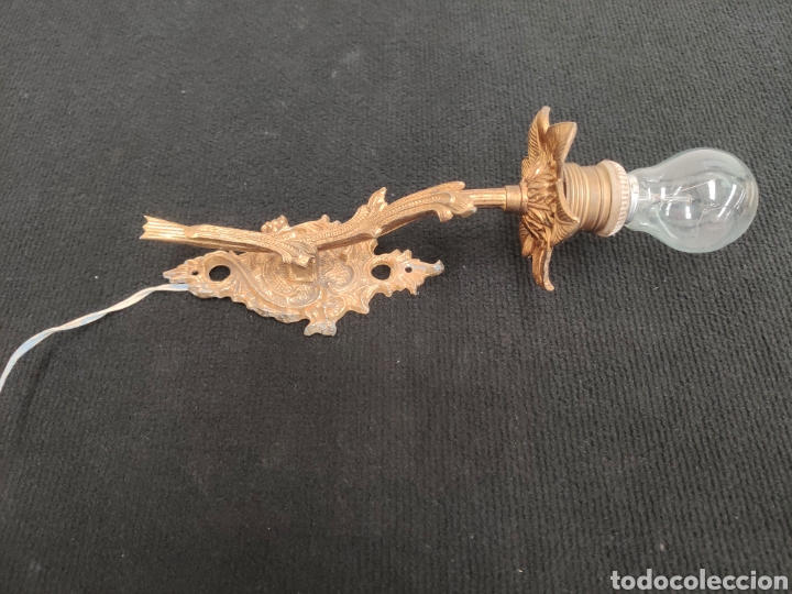 Antig&uuml;edades: APLIQUE DE PARED EN BRONCE - Foto 2