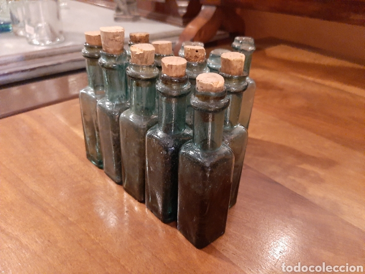 Antig&uuml;edades: Botellines centenarios esencias perfume - Foto 3