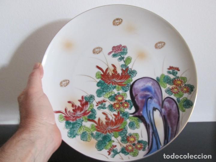 Antig&uuml;edades: PLATO DE CERAMICA MACAJE JAPONES - Foto 1