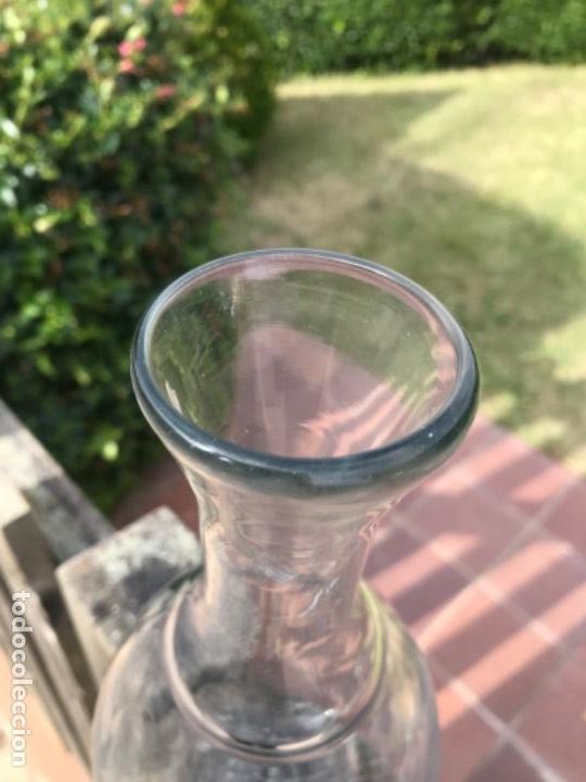 Antig&uuml;edades: Botella cristal, soplado - Foto 2