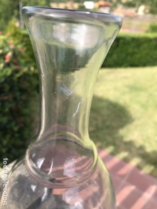 Antig&uuml;edades: Botella cristal, soplado - Foto 3