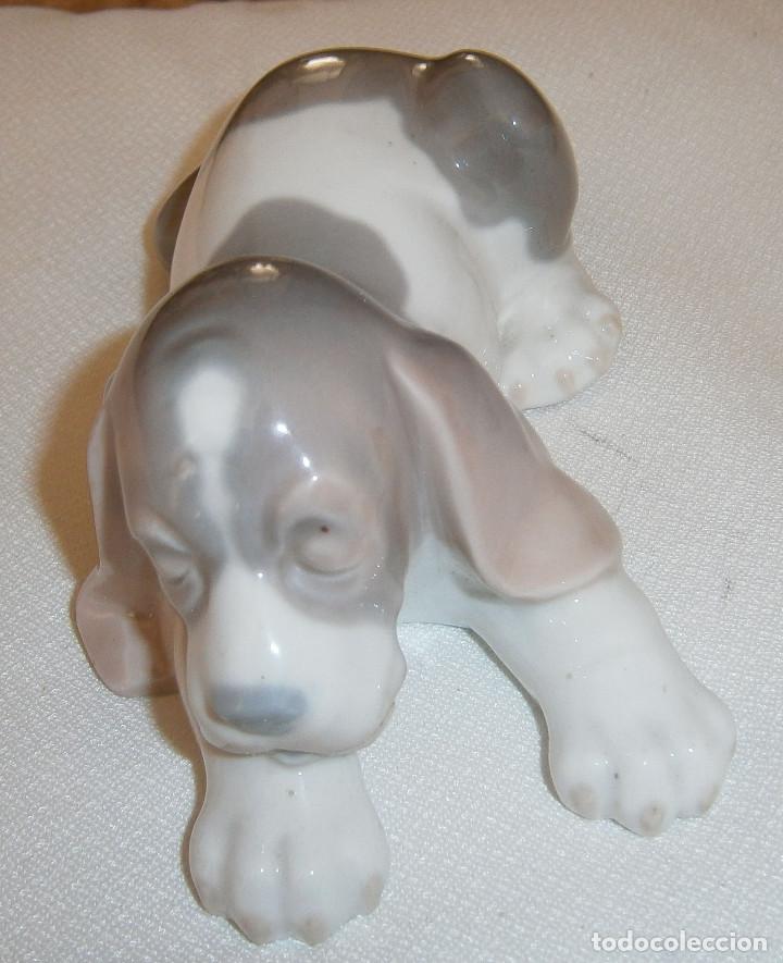 Antig&uuml;edades: perro de porcelana de Lladro - Foto 2