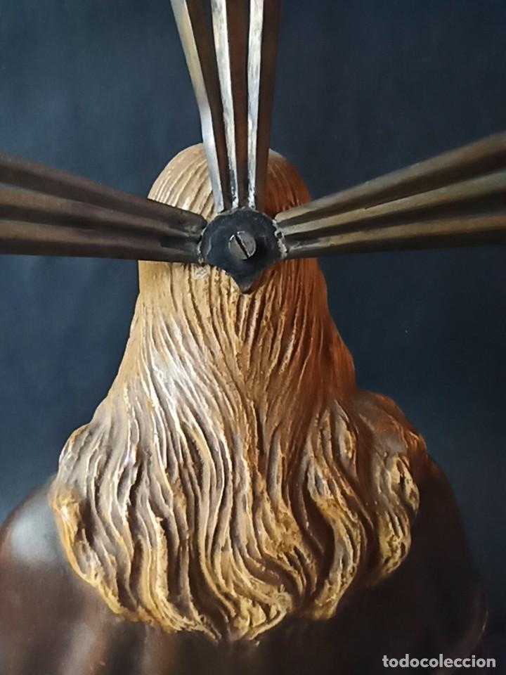 Antig&uuml;edades: Busto de Sagrado Coraz&oacute;n de Jes&uacute;s con corona - Foto 8