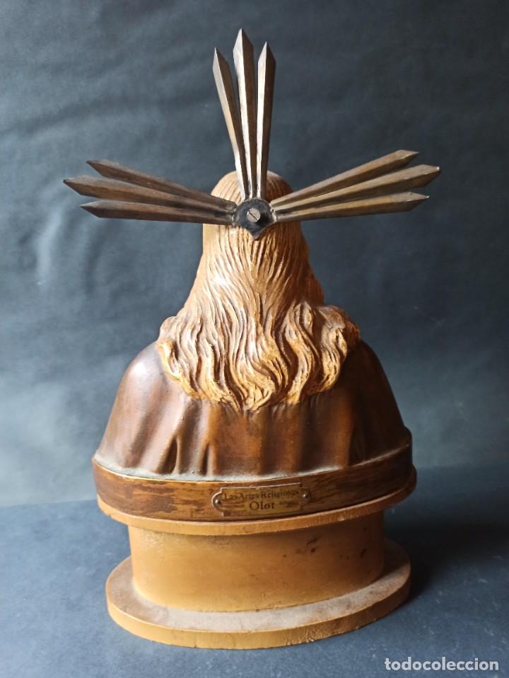 Antig&uuml;edades: Busto de Sagrado Coraz&oacute;n de Jes&uacute;s con corona - Foto 10