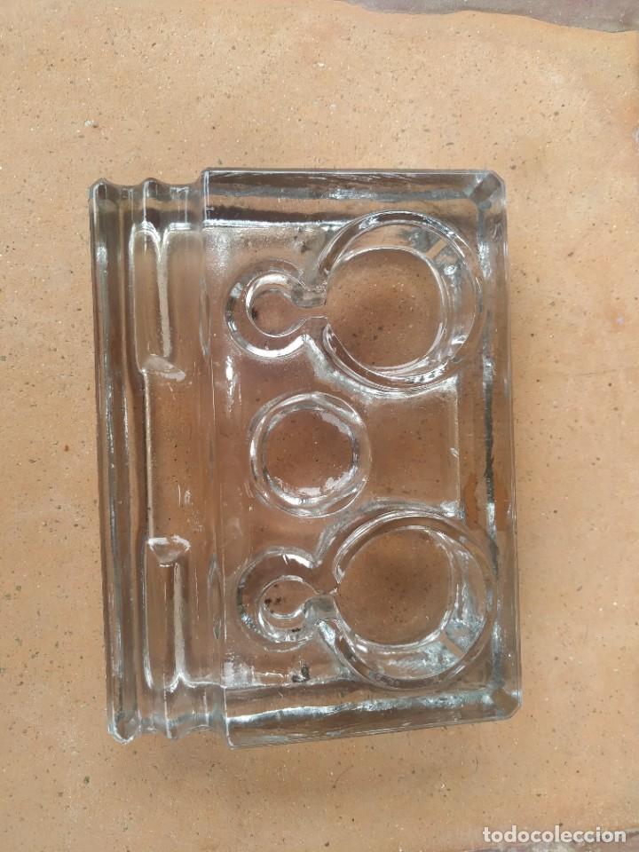 Antig&uuml;edades: ANTIGUO TINTERO. VIDRIO, CRISTAL. - Foto 2