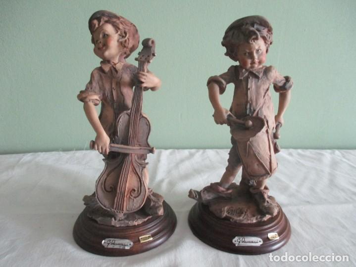 Antig&uuml;edades: PAREJA MUSICOS GIUSEPPE ARMANI - Foto 1