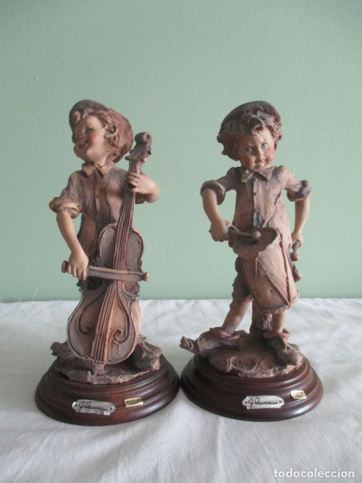 Antig&uuml;edades: PAREJA MUSICOS GIUSEPPE ARMANI - Foto 22