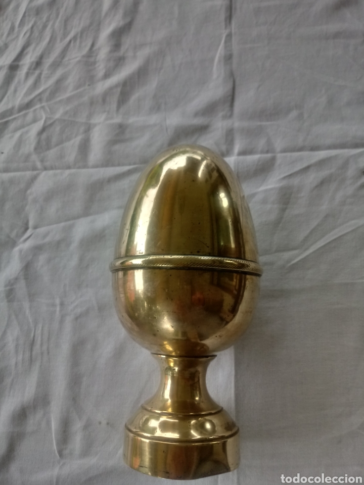 Antig&uuml;edades: Bola de bronce final de escalera con forma de.bellota - Foto 3