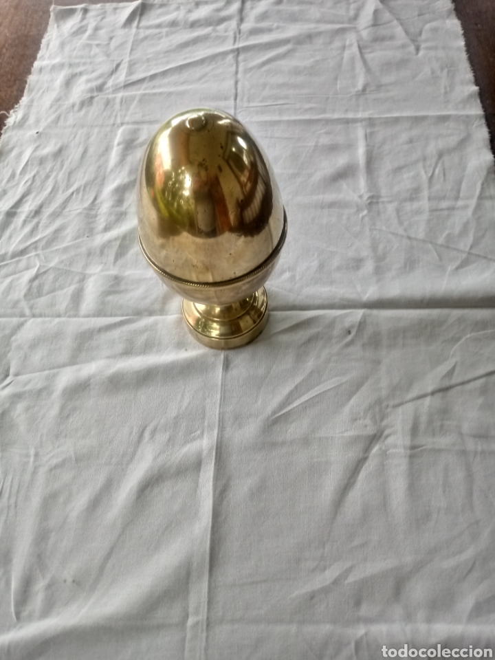 Antig&uuml;edades: Bola de bronce final de escalera con forma de.bellota - Foto 2