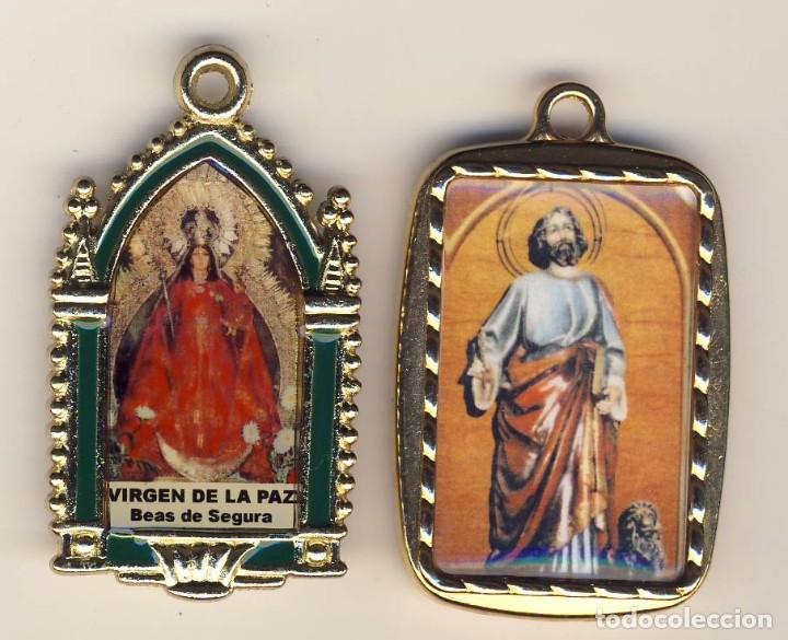 Antiques: BEAS DE SEGURA (JA&Eacute;N).- NTRA. SRA. DE LA PAZ Y SAN MARCOS, SUS PATRONOS.-