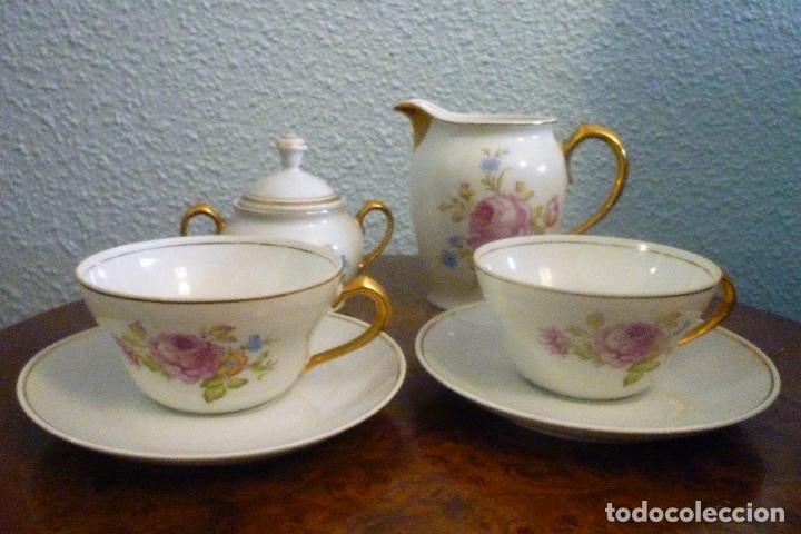 Antique Coffee Set Santa Clara Mah Vigo // Vintage Tableware Tea