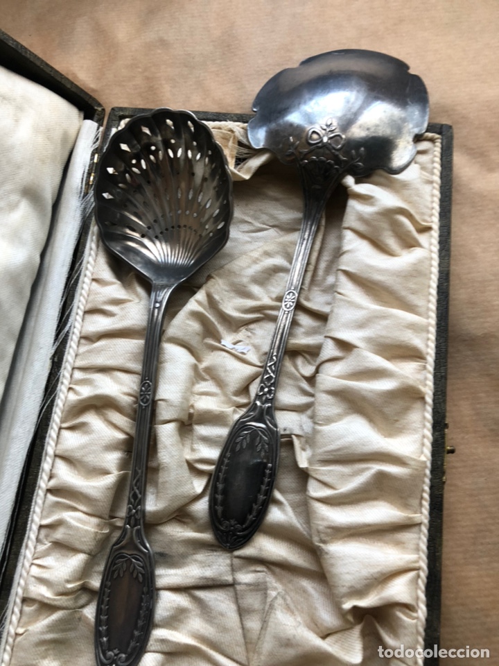 Antig&uuml;edades: Cubiertos entremeses y dulces siglo XIX - Foto 3