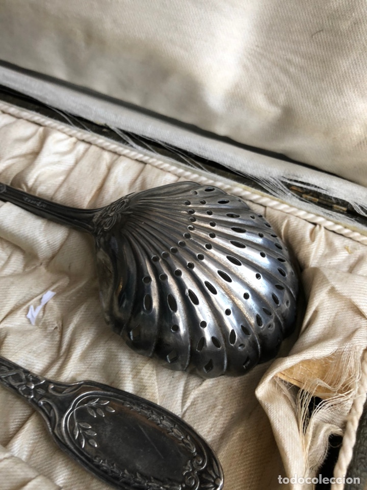 Antig&uuml;edades: Cubiertos entremeses y dulces siglo XIX - Foto 9