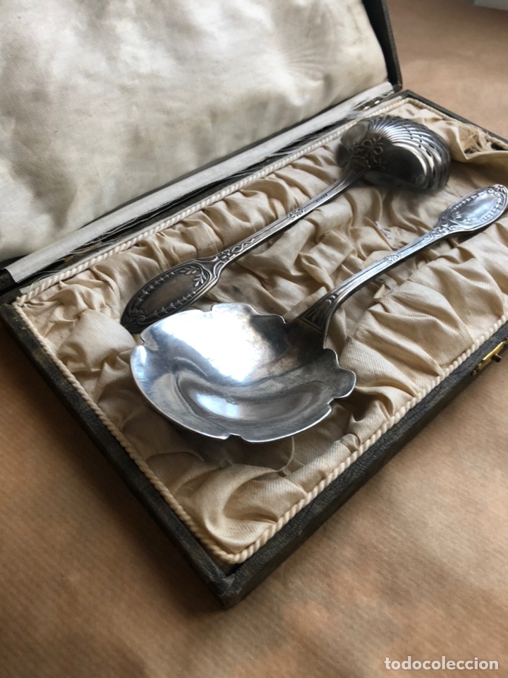 Antig&uuml;edades: Cubiertos entremeses y dulces siglo XIX - Foto 1