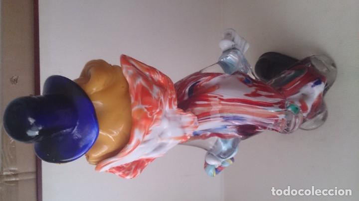 Antig&uuml;edades: Payaso de cristal de murano - Foto 12
