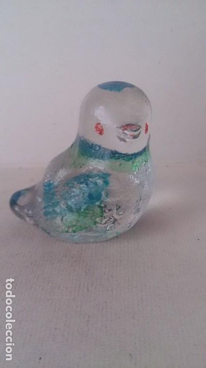 Antig&uuml;edades: P&aacute;jaro de cristal - Foto 1