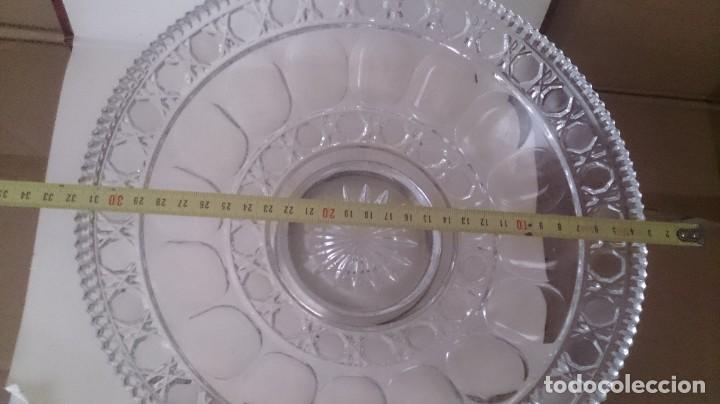 Antig&uuml;edades: CENTRO DE MESA DE CRISTAL Y PLATA 925 - Foto 3