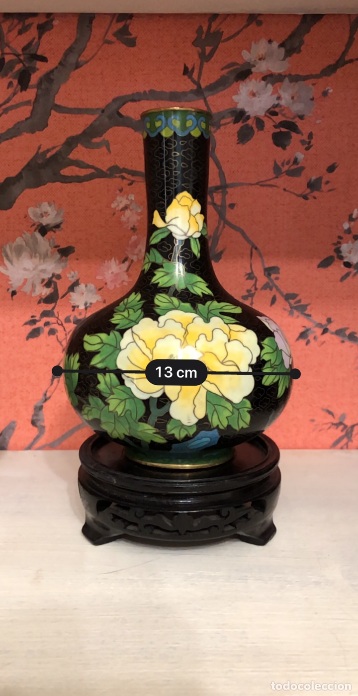 Antig&uuml;edades: JARR&Oacute;N CLOISONN&Eacute; CON PEANA - Foto 5